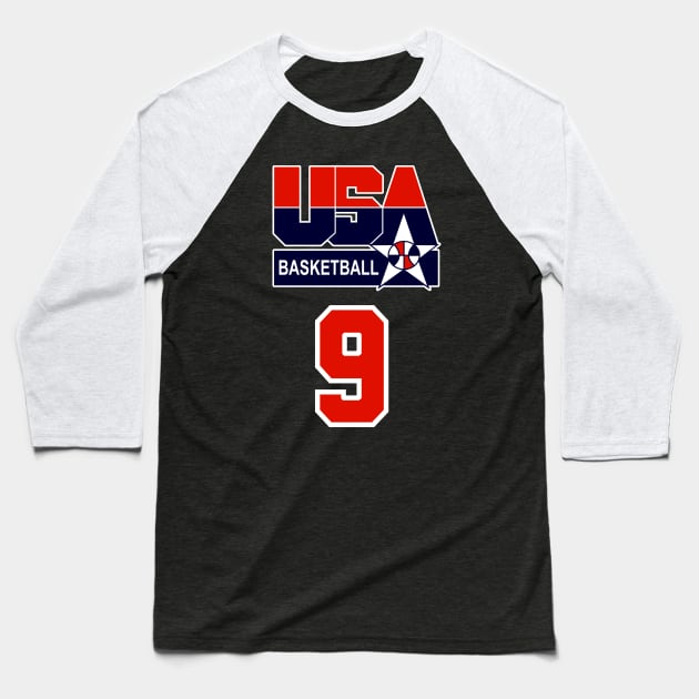 USA DREAM TEAM 92 - FRONT & BACK PRINT !!! Baseball T-Shirt by Buff Geeks Art